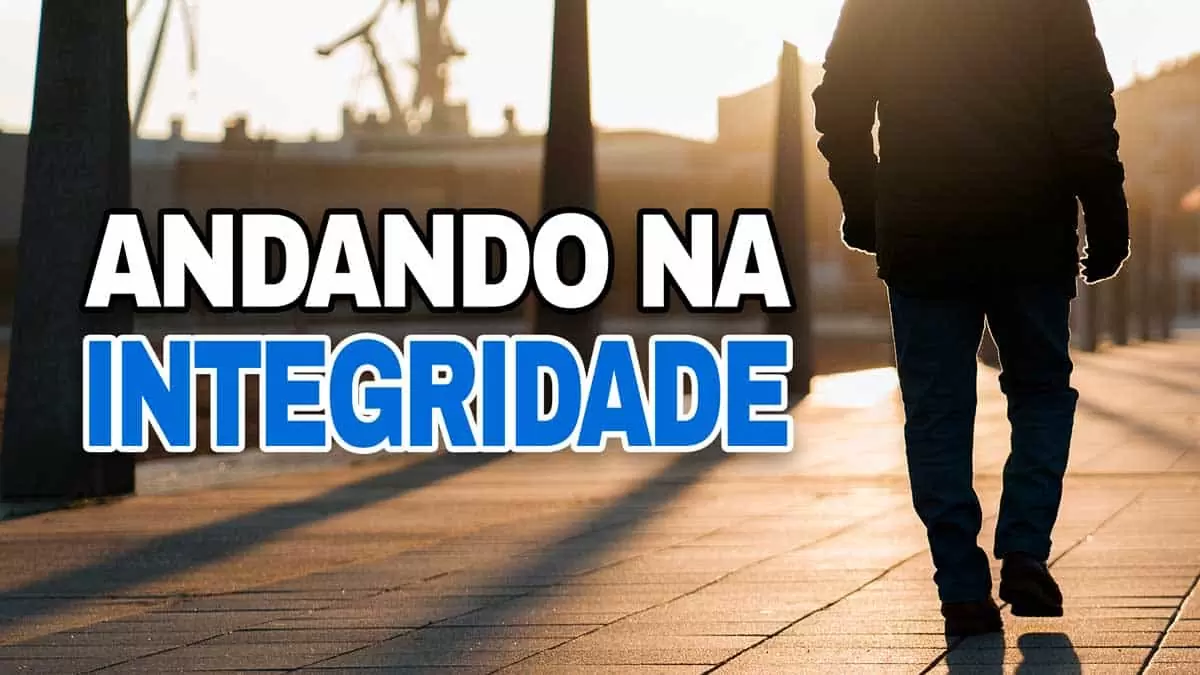 No momento, você está visualizando ANDANDO NA INTEGRIDADE